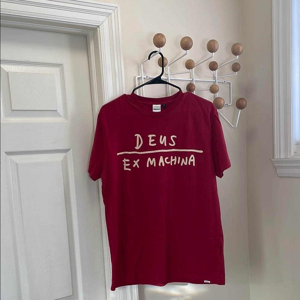 Deus Ex Machina - Classic Short Sleeve Shirt - Red - M